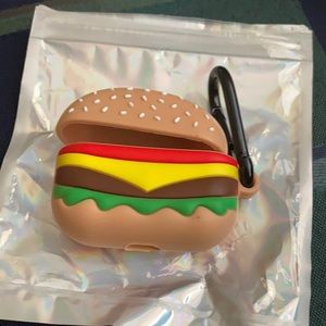 Cute hamburger AirPods Pro Case